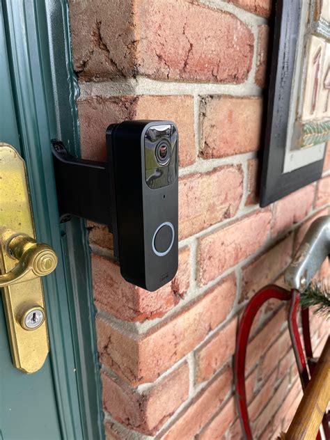 attach blink doorbell to mount